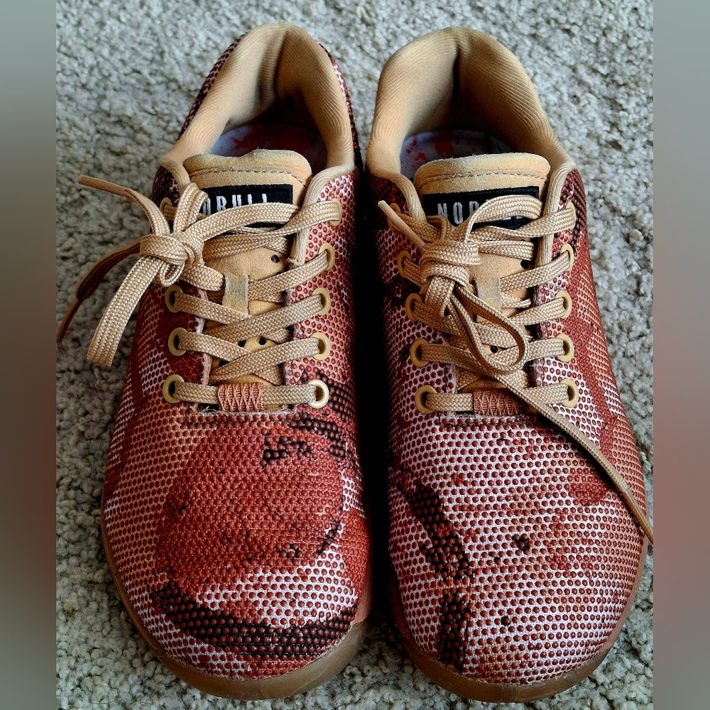 Women's Size 8 NoBull rust and umber athletic shoes